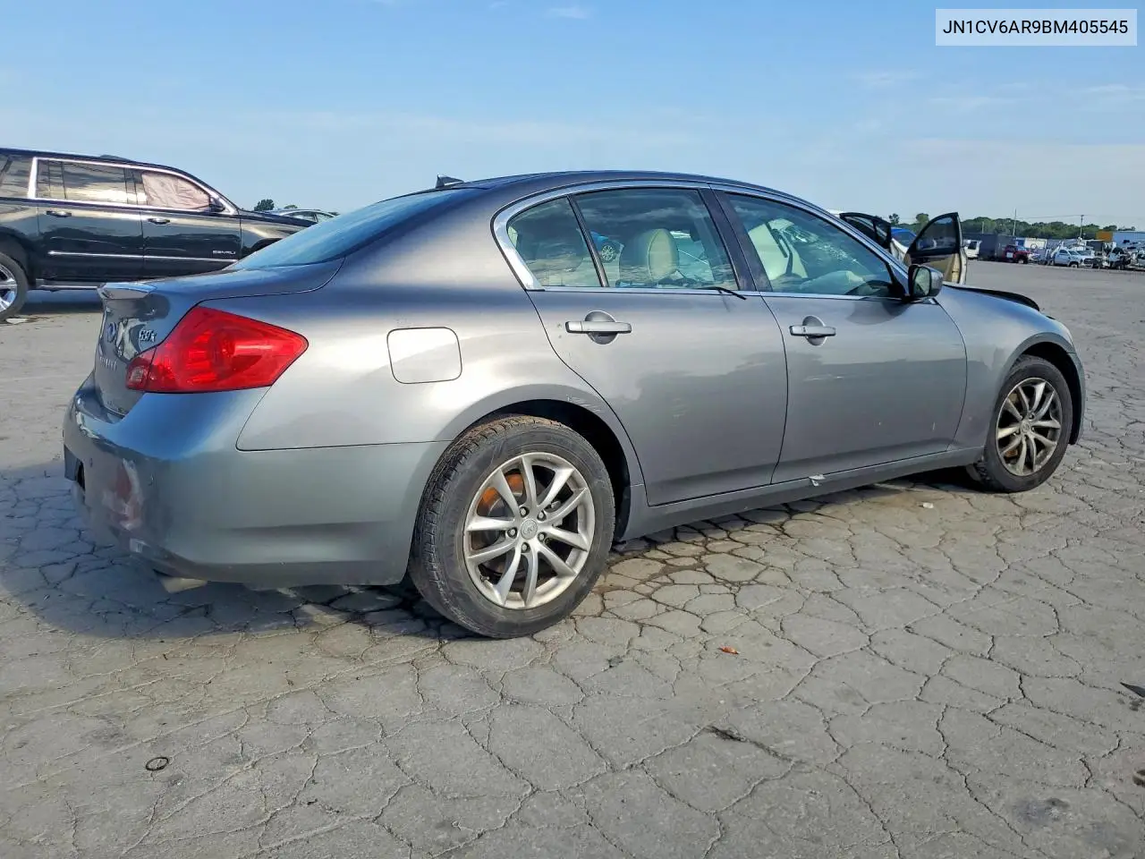 2011 Infi G37 VIN: JN1CV6AR9BM405545 Lot: 56516146