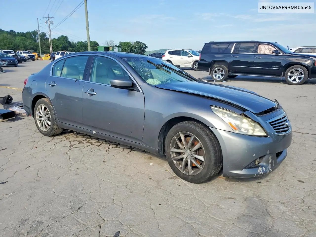 2011 Infi G37 VIN: JN1CV6AR9BM405545 Lot: 56516146