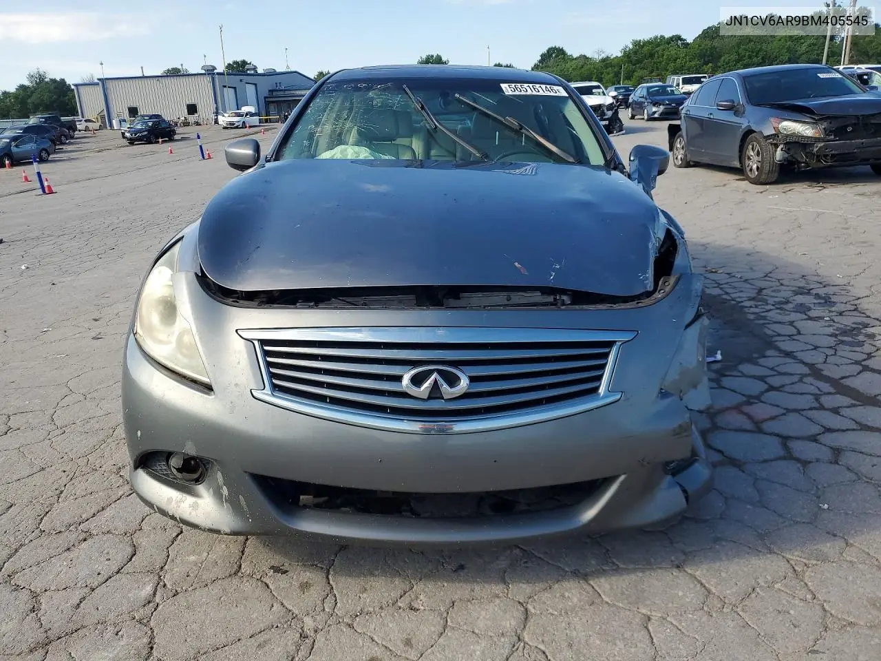 2011 Infi G37 VIN: JN1CV6AR9BM405545 Lot: 56516146
