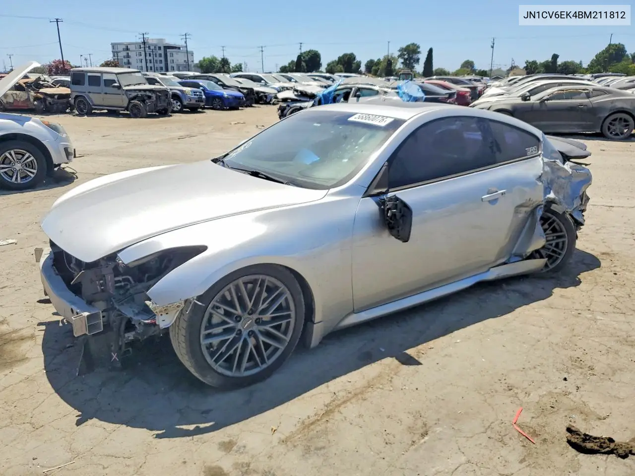 2011 Infiniti G37 Coupe Base VIN: JN1CV6EK4BM211812 Lot: 56860076