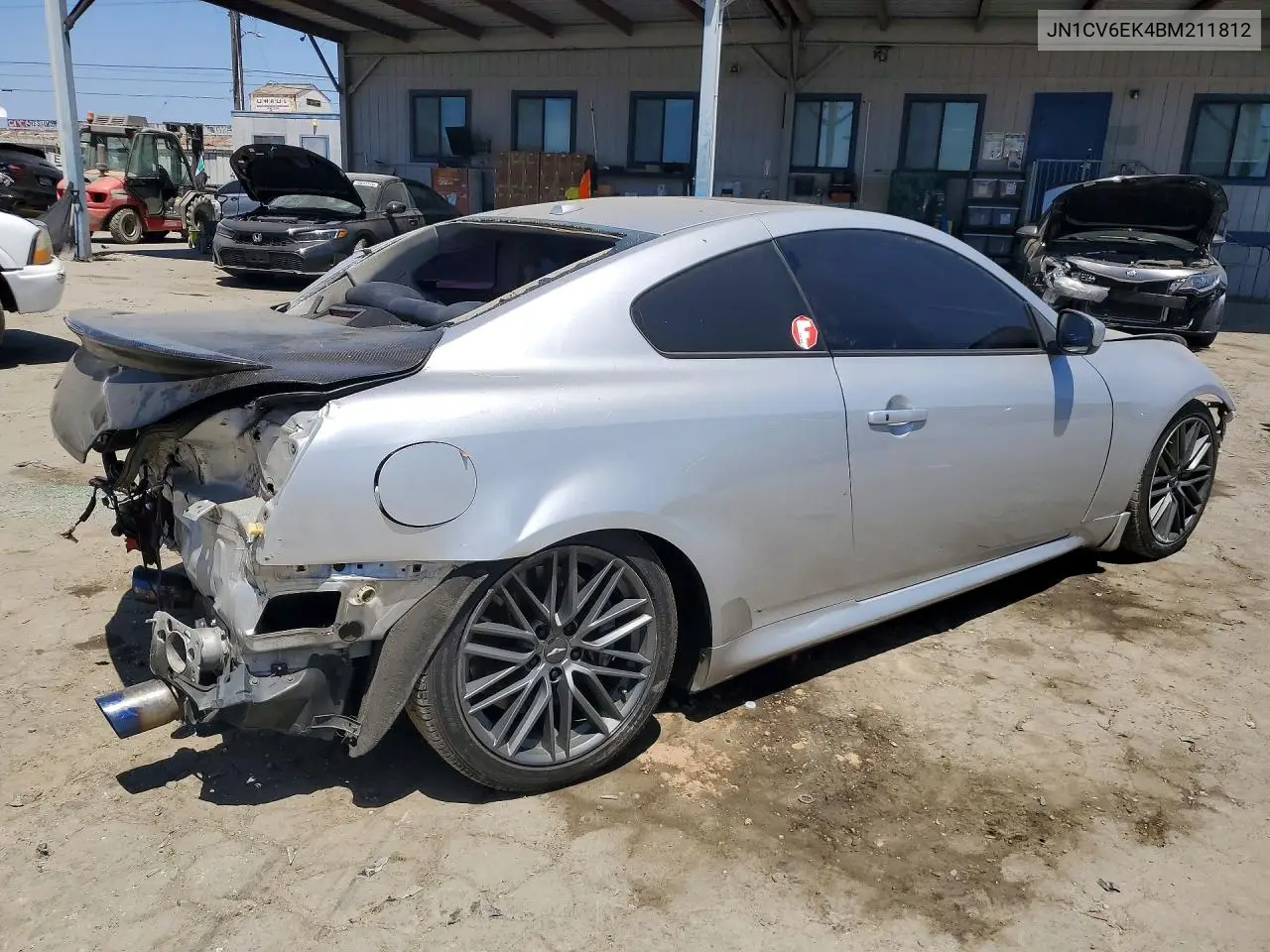 2011 Infiniti G37 Coupe Base VIN: JN1CV6EK4BM211812 Lot: 56860076