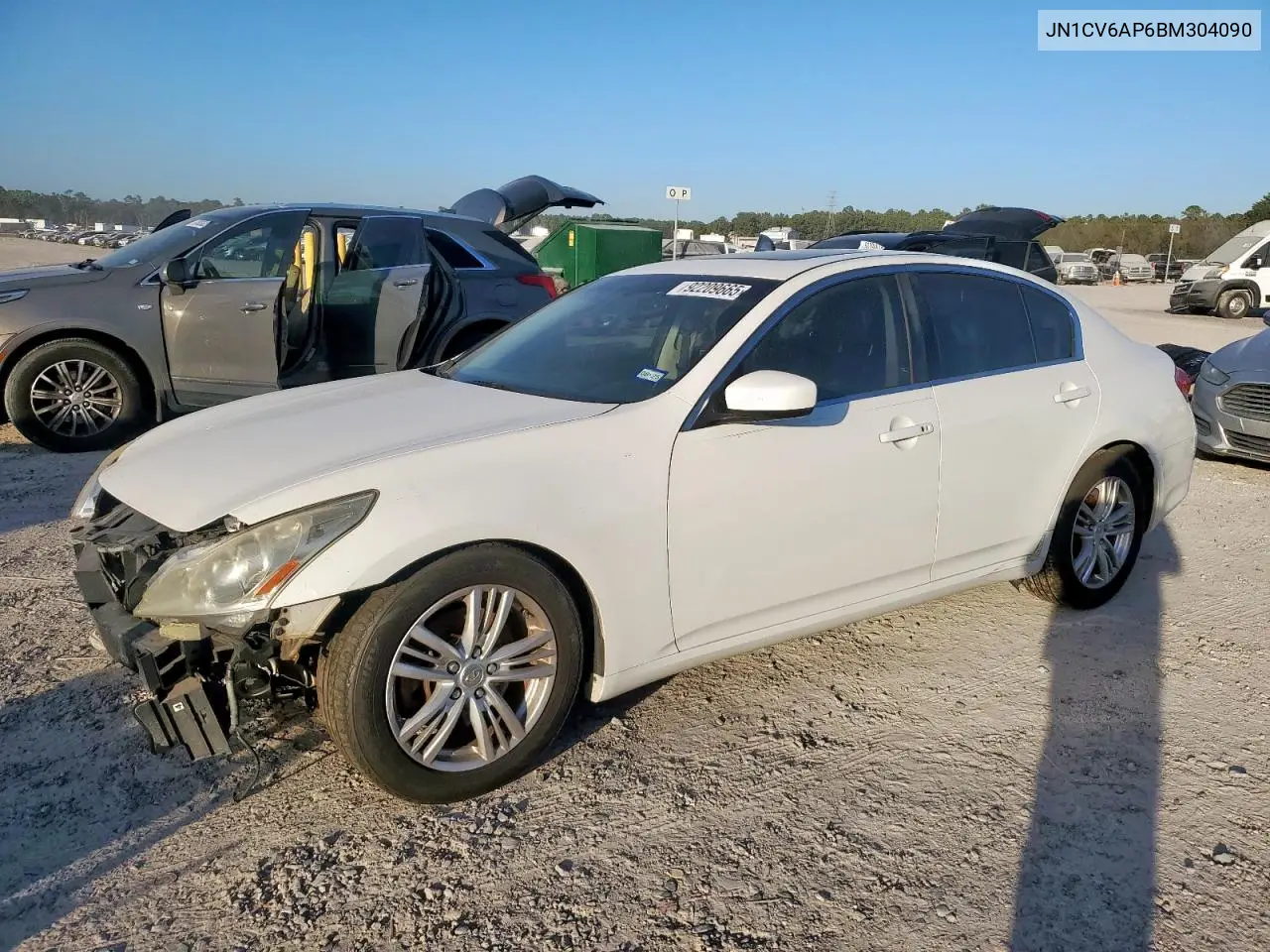 JN1CV6AP6BM304090 2011 Infiniti G37 Base