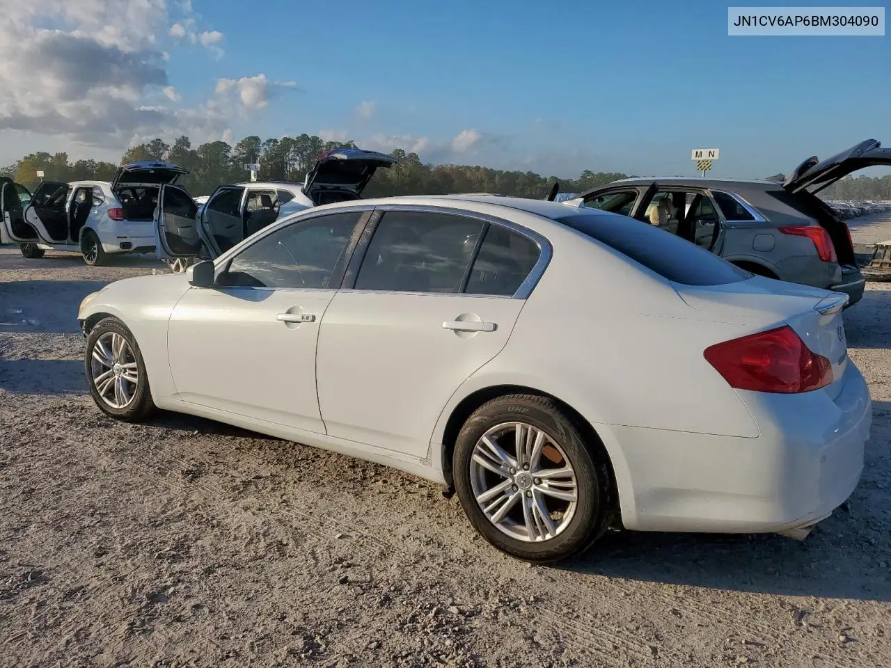 JN1CV6AP6BM304090 2011 Infiniti G37 Base