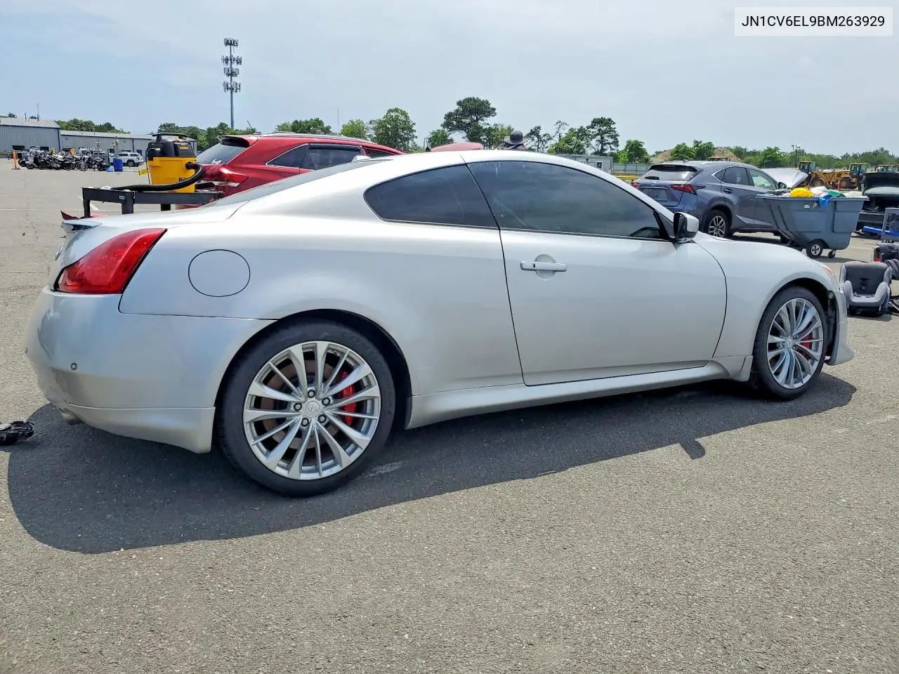 2011 Infiniti G37 Coupe X VIN: JN1CV6EL9BM263929 Lot: 58828666
