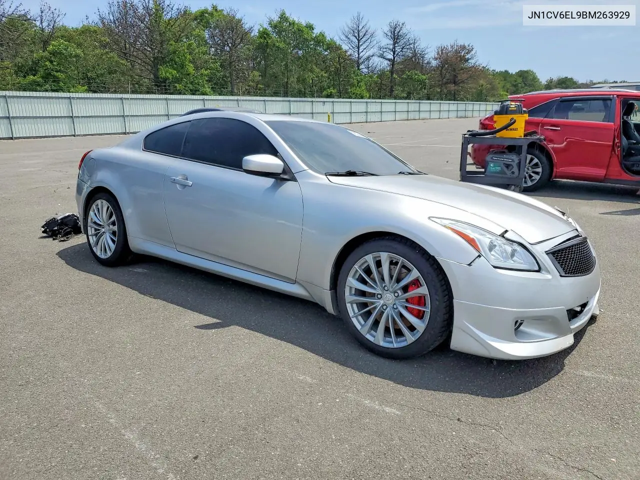 2011 Infiniti G37 Coupe X VIN: JN1CV6EL9BM263929 Lot: 58828666