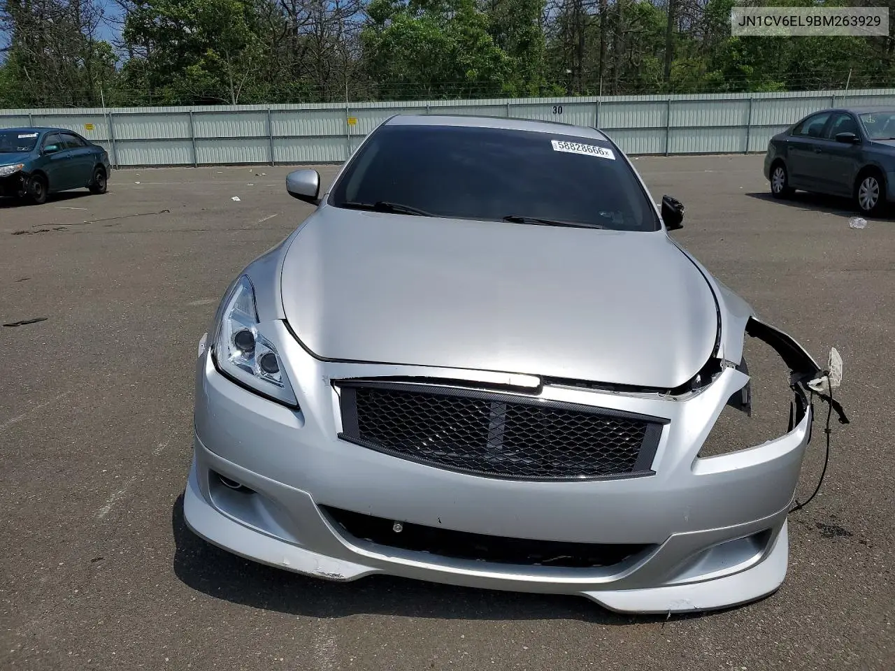 2011 Infiniti G37 Coupe X VIN: JN1CV6EL9BM263929 Lot: 58828666