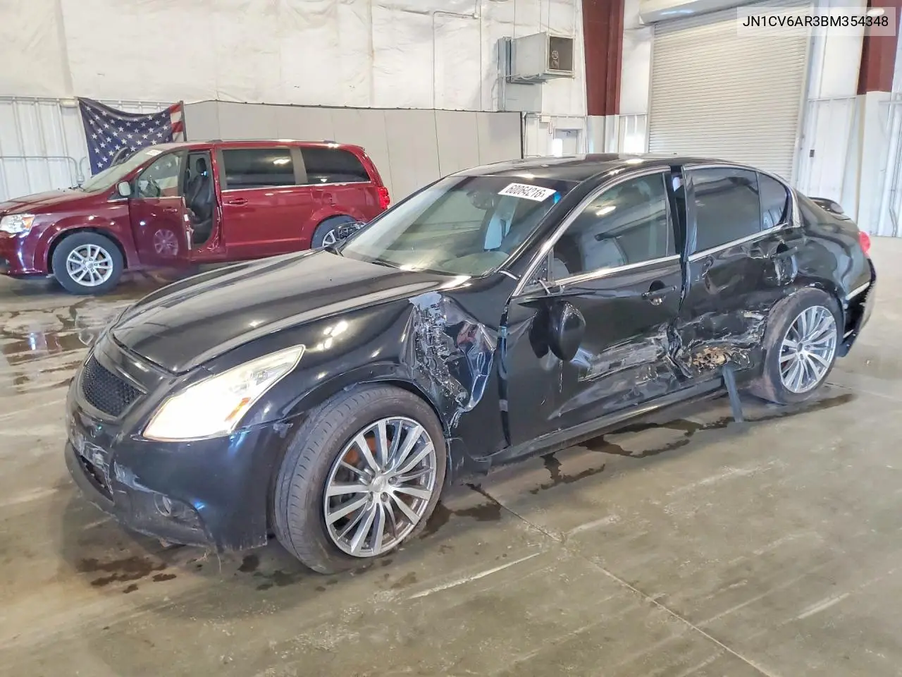 2011 Infiniti G37 VIN: JN1CV6AR3BM354348 Lot: 60064216