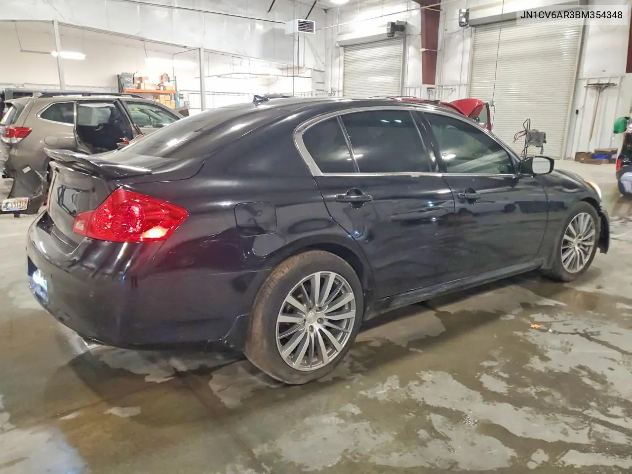 2011 Infiniti G37 VIN: JN1CV6AR3BM354348 Lot: 60064216