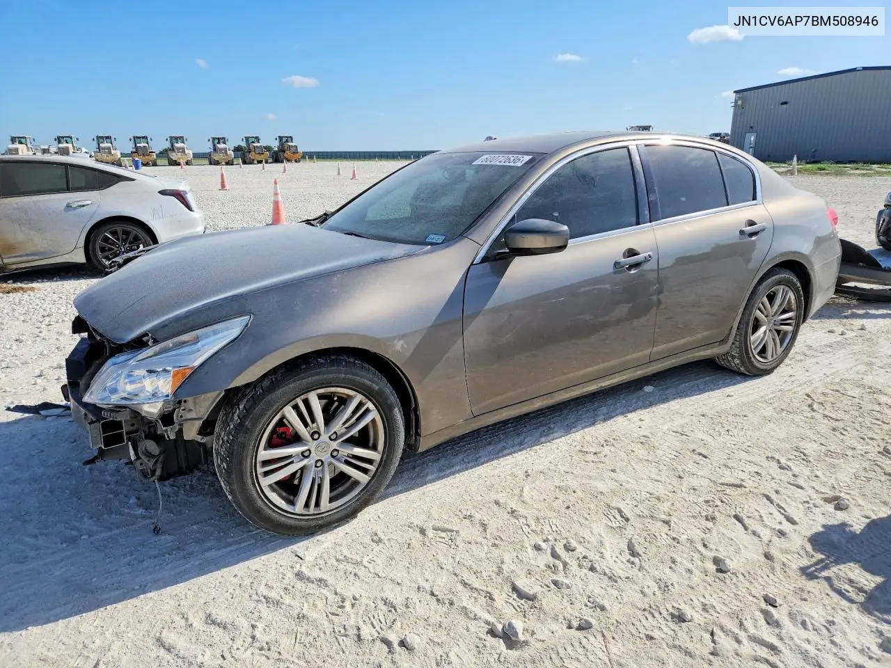 2011 Infiniti G37 Sedan Journey VIN: JN1CV6AP7BM508946 Lot: 60072636