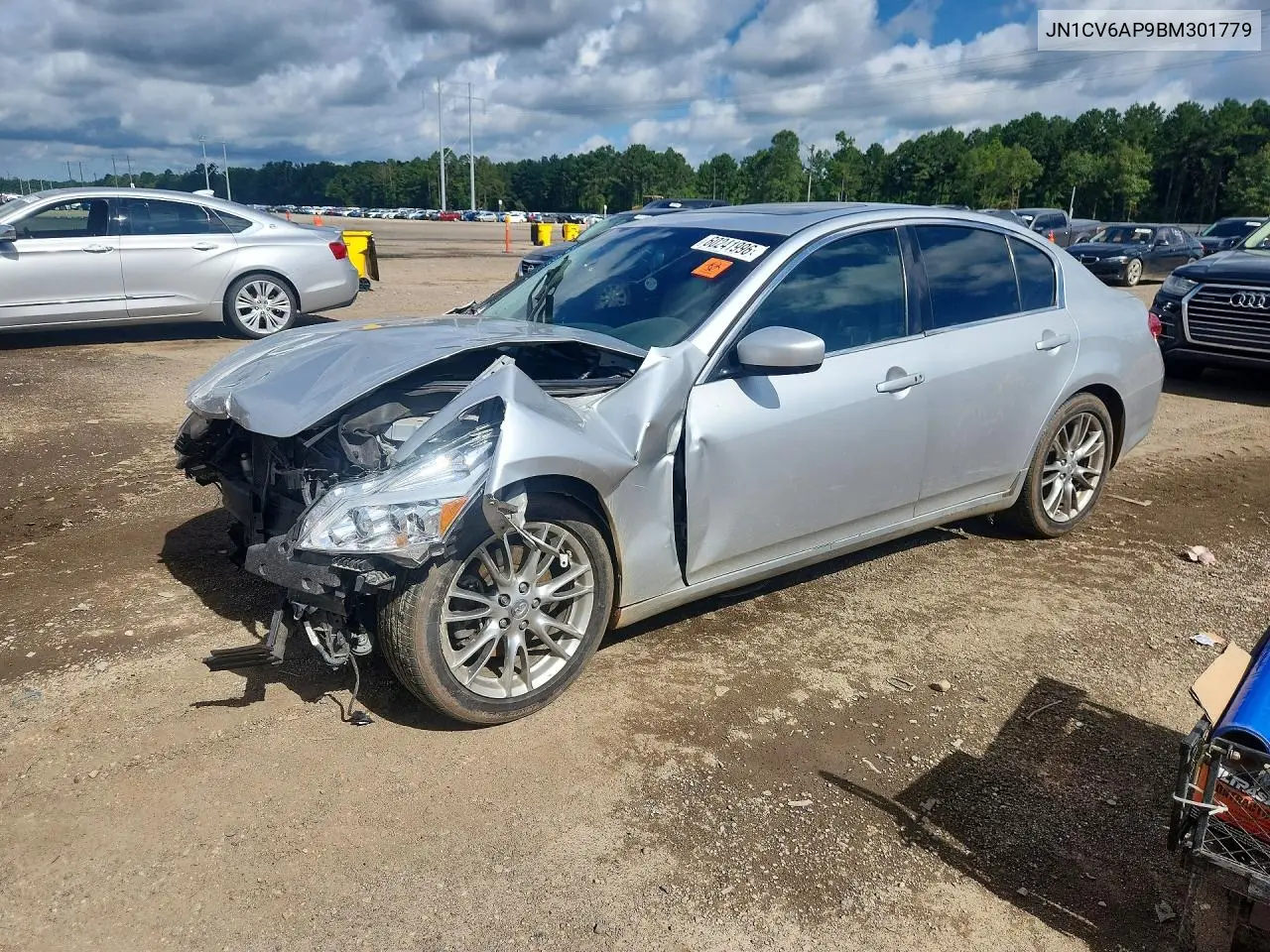 2011 Infiniti G37 Sedan Journey VIN: JN1CV6AP9BM301779 Lot: 60241996