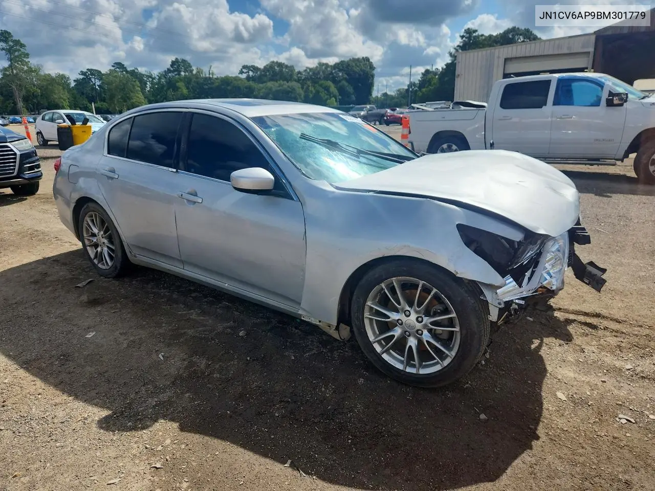 2011 Infiniti G37 Sedan Journey VIN: JN1CV6AP9BM301779 Lot: 60241996