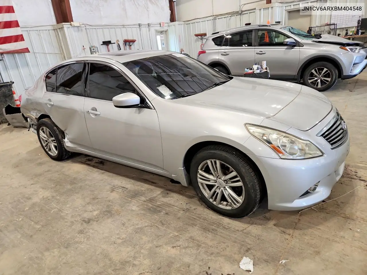 2011 Infiniti G37 Sedan X VIN: JN1CV6ARXBM404548 Lot: 60379616