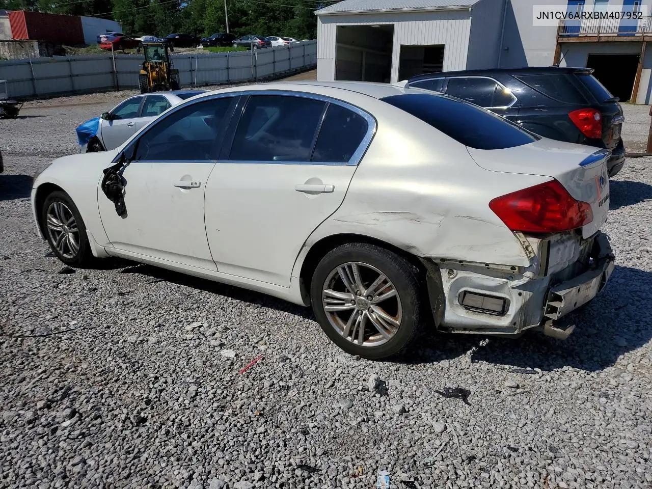 2011 Infiniti G37 VIN: JN1CV6ARXBM407952 Lot: 60822956