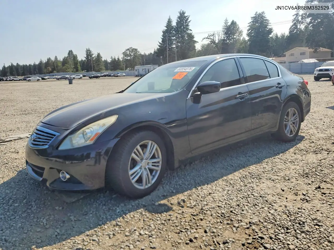 2011 Infiniti G37 Sedan X VIN: JN1CV6AR8BM352529 Lot: 60854076