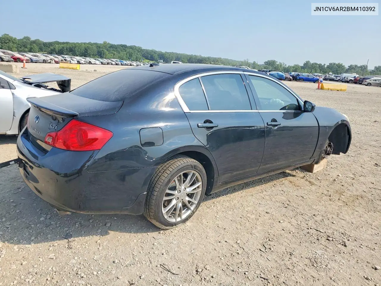 2011 Infiniti G37 Sedan X VIN: JN1CV6AR2BM410392 Lot: 61043376