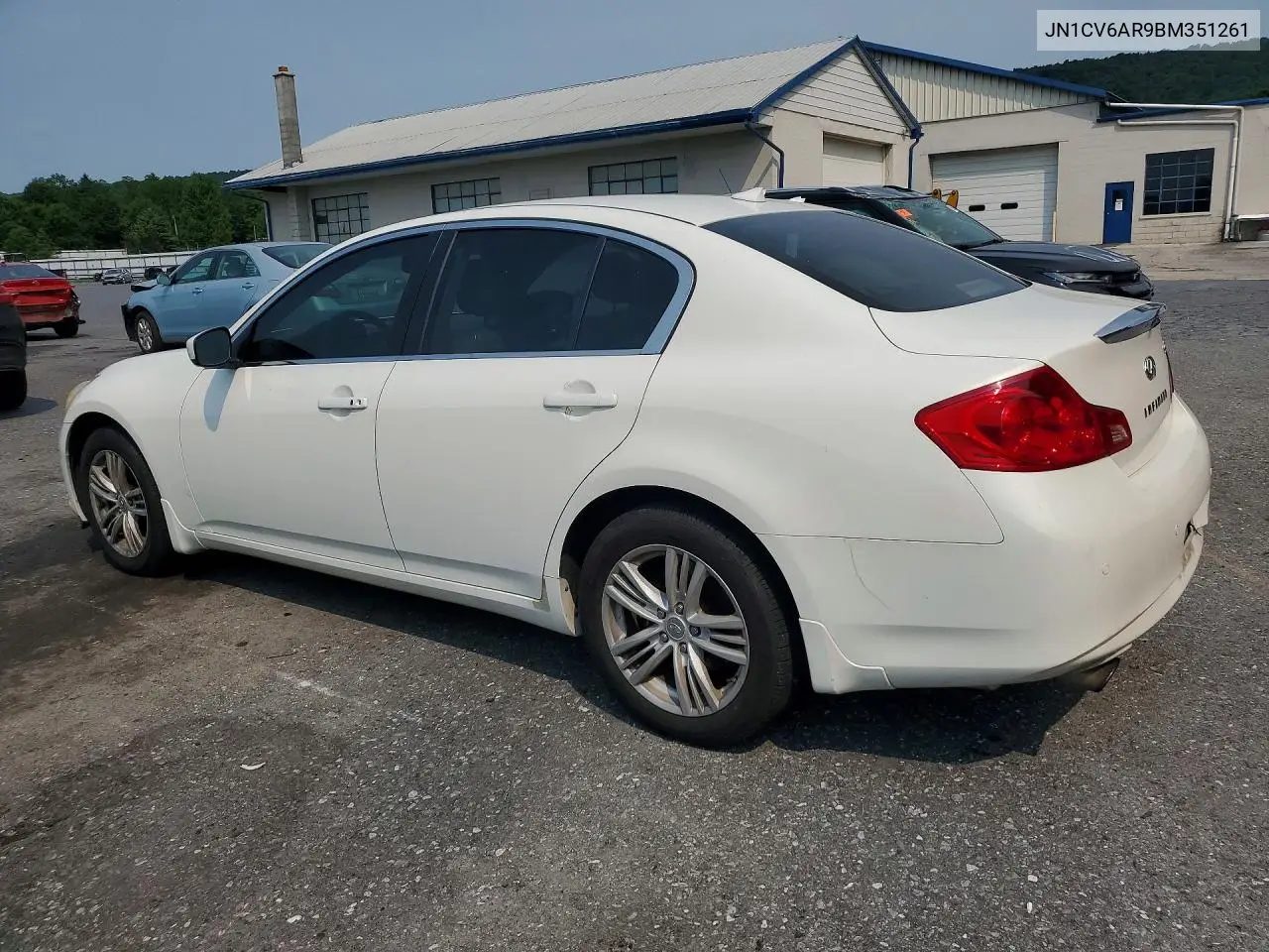 2011 Infiniti G37 VIN: JN1CV6AR9BM351261 Lot: 61085156