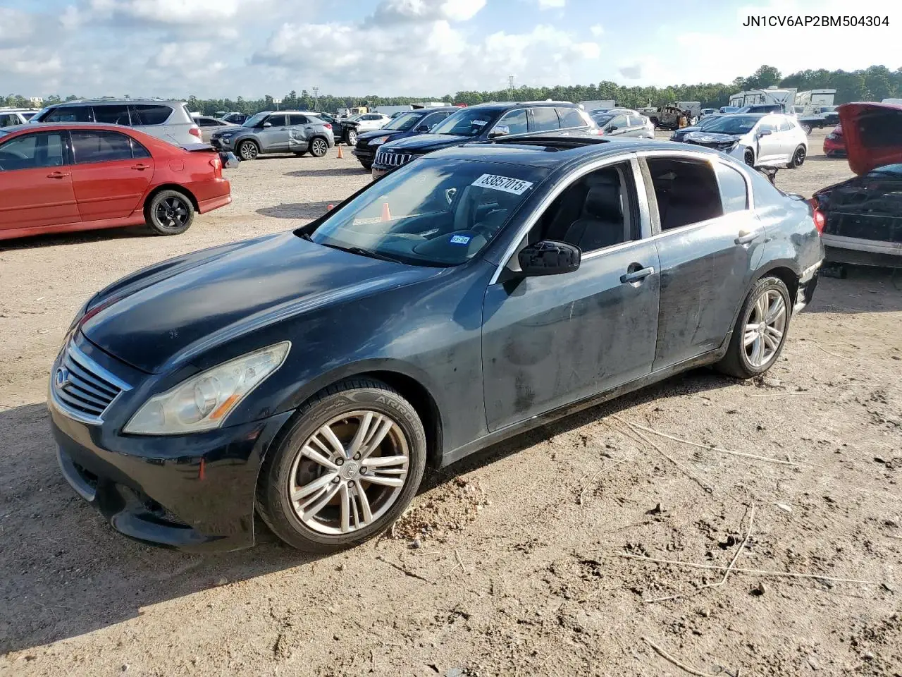 JN1CV6AP2BM504304 2011 Infiniti G37 Base