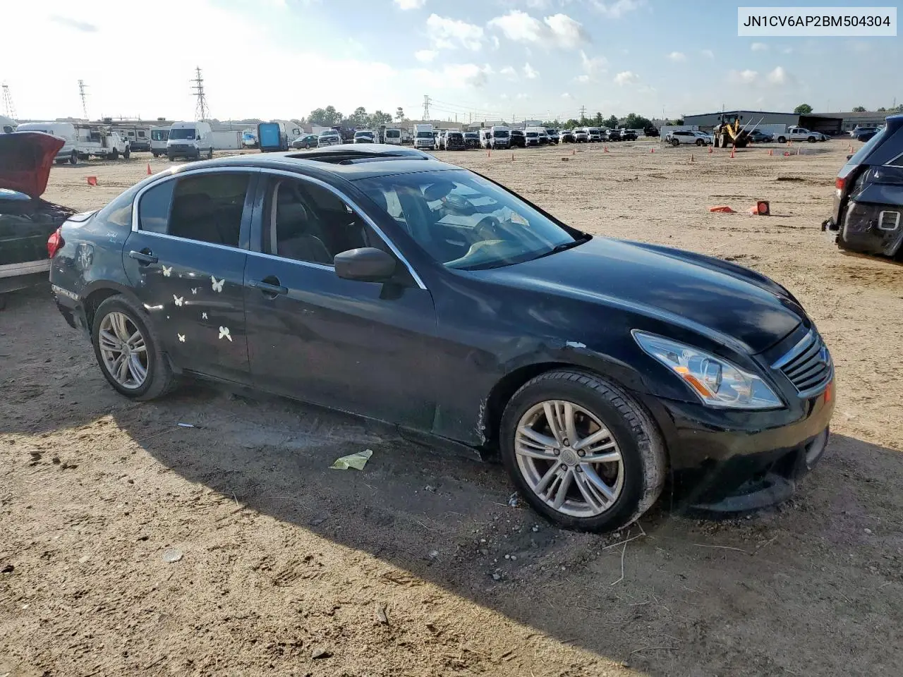 JN1CV6AP2BM504304 2011 Infiniti G37 Base