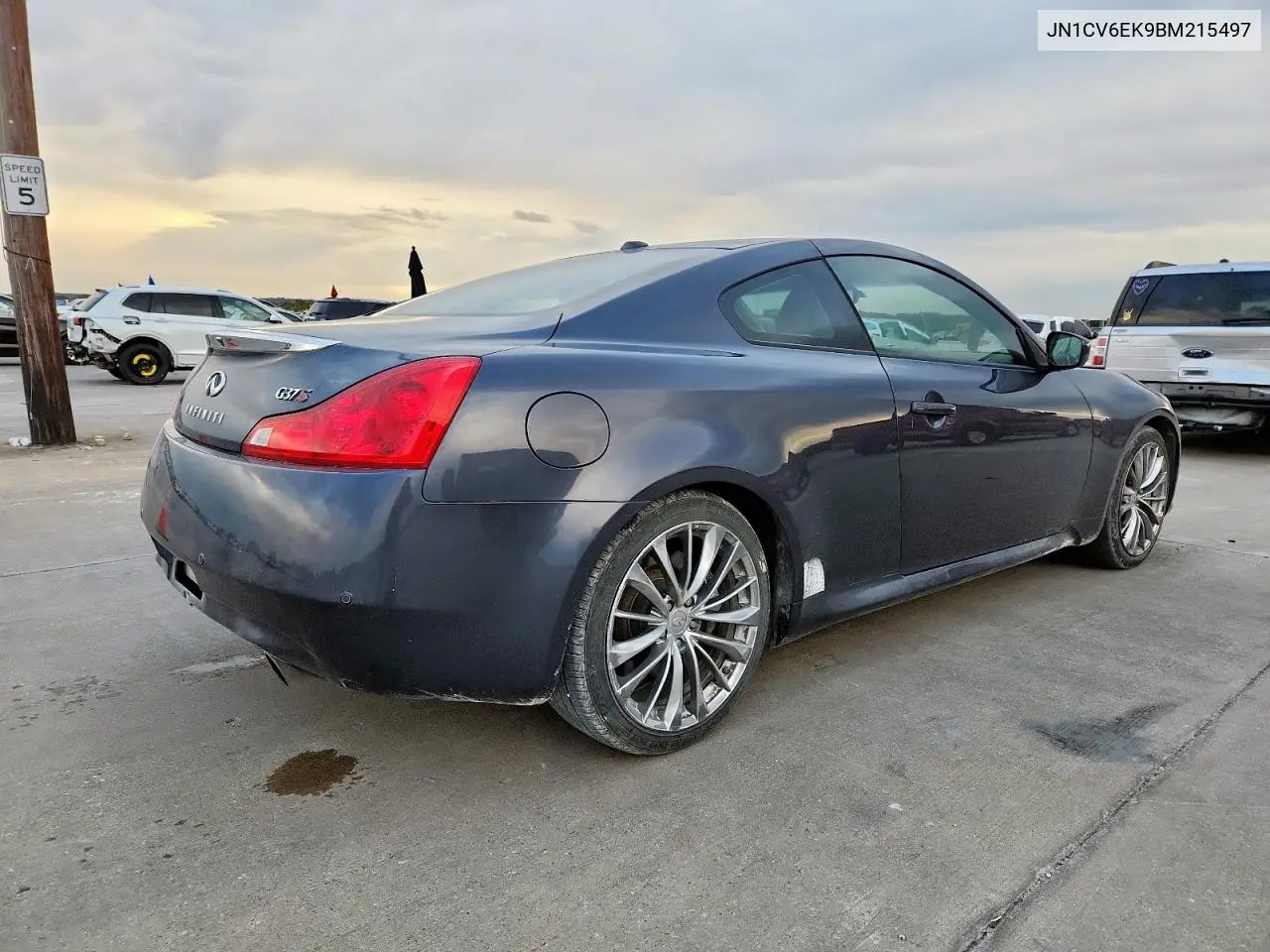 JN1CV6EK9BM215497 2011 Infiniti G37 Base