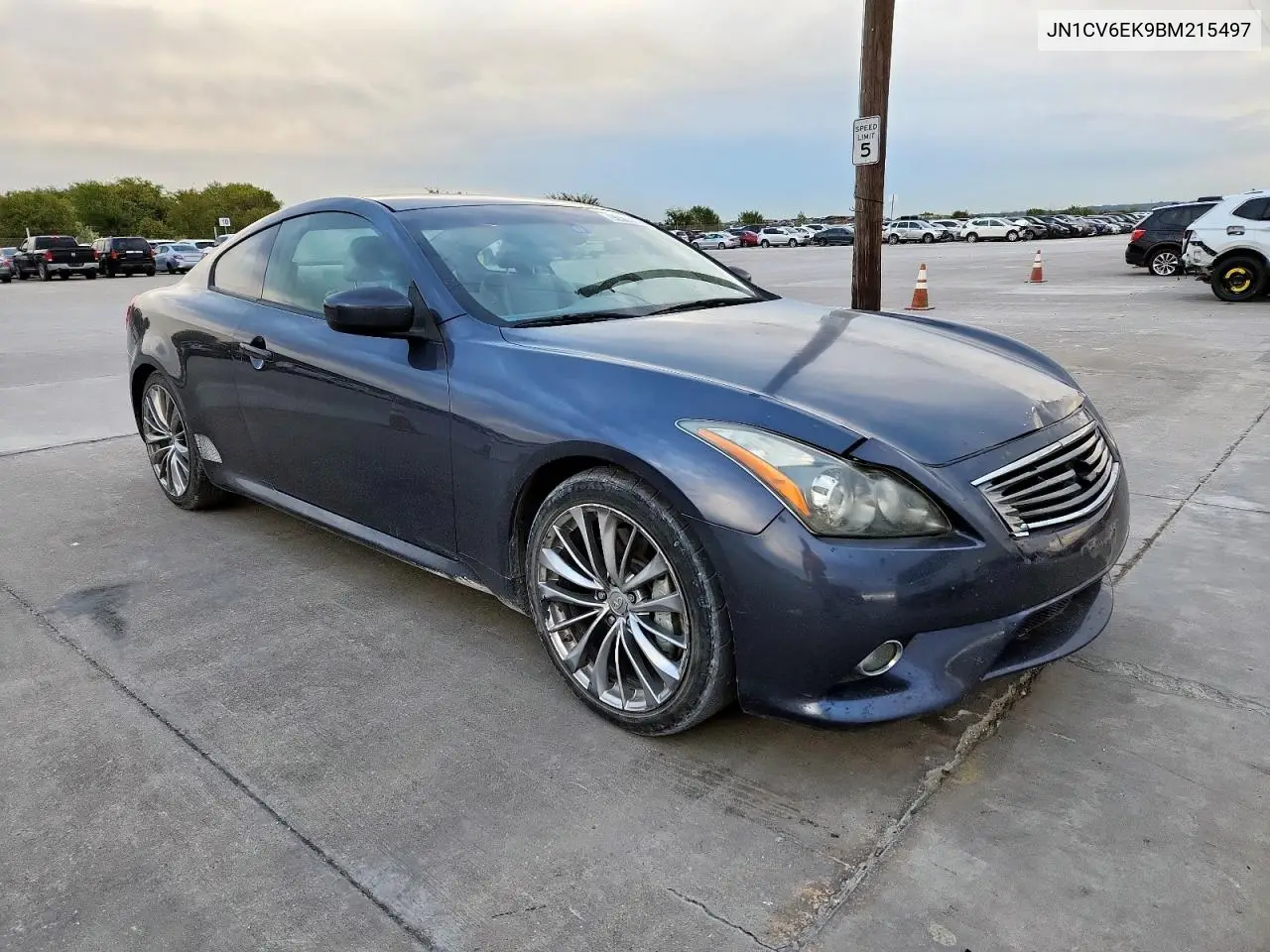 JN1CV6EK9BM215497 2011 Infiniti G37 Base