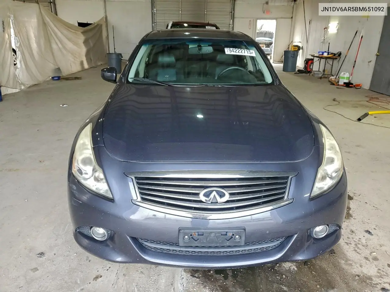 JN1DV6AR5BM651092 2011 Infiniti G25