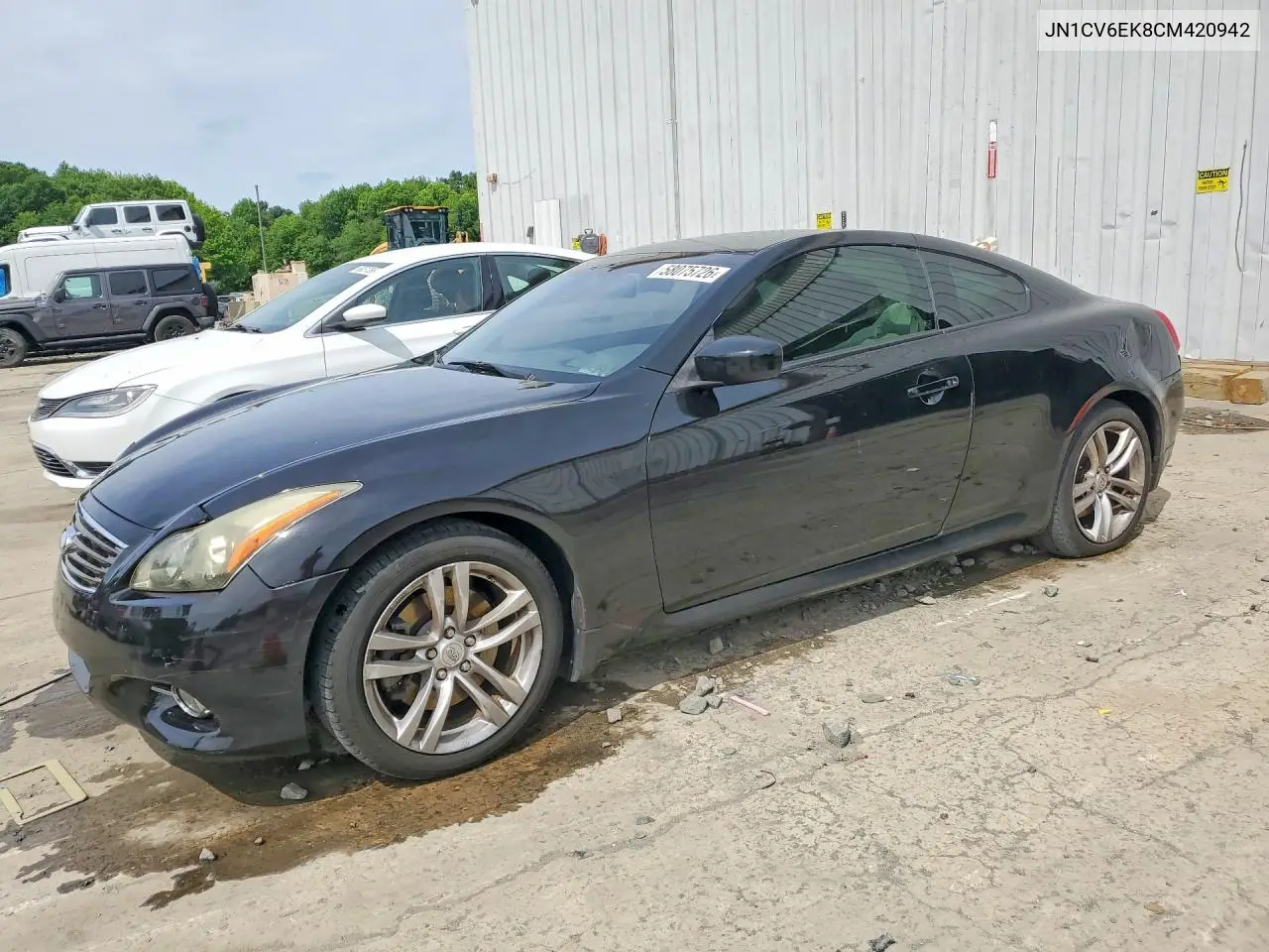 2012 Infiniti G37 Base/Sport VIN: JN1CV6EK8CM420942 Lot: 58075726