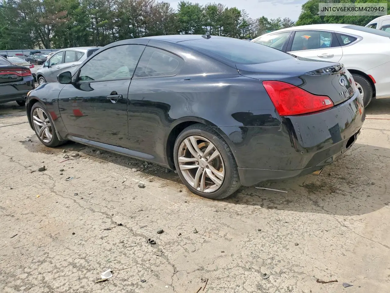 2012 Infiniti G37 Base/Sport VIN: JN1CV6EK8CM420942 Lot: 58075726