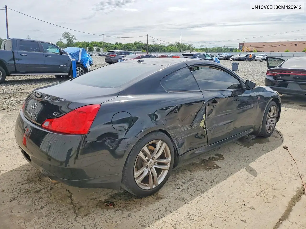 2012 Infiniti G37 Base/Sport VIN: JN1CV6EK8CM420942 Lot: 58075726