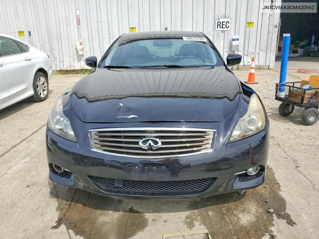 2012 Infiniti G37 Base/Sport VIN: JN1CV6EK8CM420942 Lot: 58075726