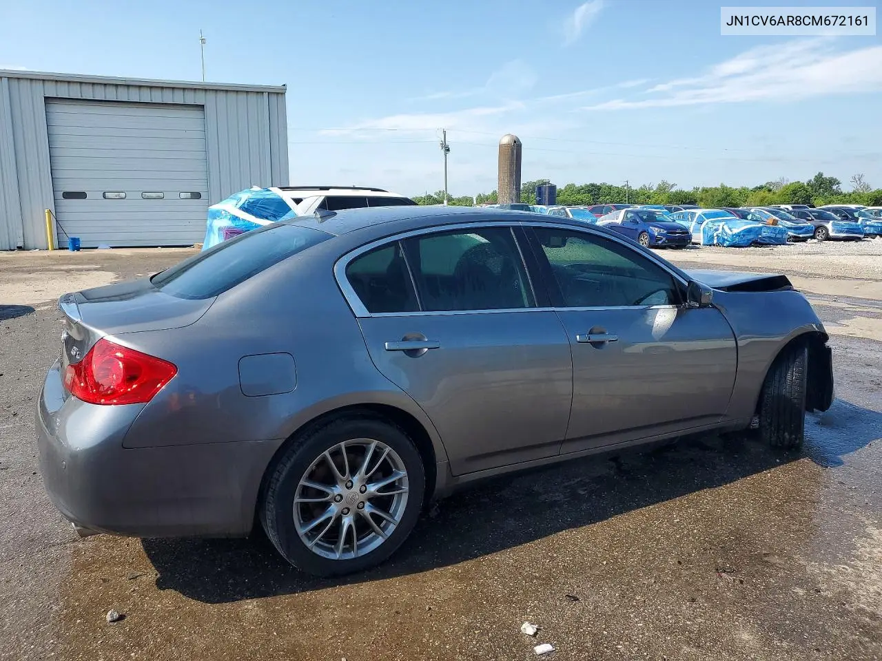 2012 Infiniti G37 VIN: JN1CV6AR8CM672161 Lot: 59995316