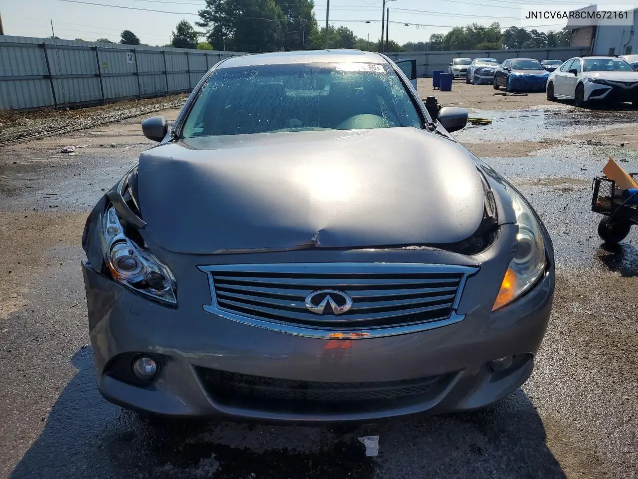 2012 Infiniti G37 VIN: JN1CV6AR8CM672161 Lot: 59995316