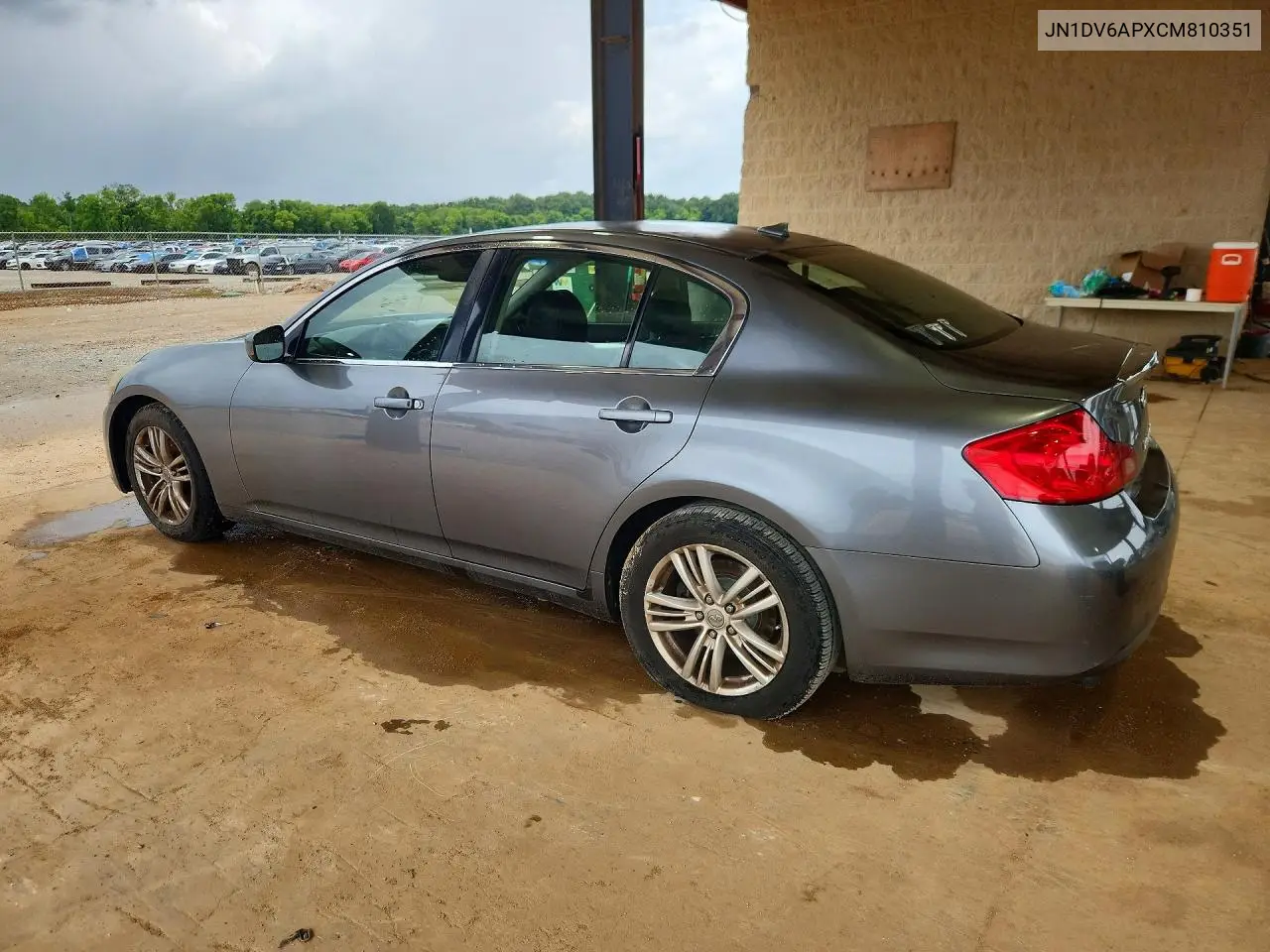 2012 Infiniti G25 Sedan Base VIN: JN1DV6APXCM810351 Lot: 60132166