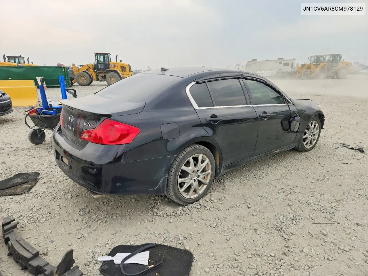 2012 Infiniti G37 Sedan X VIN: JN1CV6AR8CM978129 Lot: 60330316