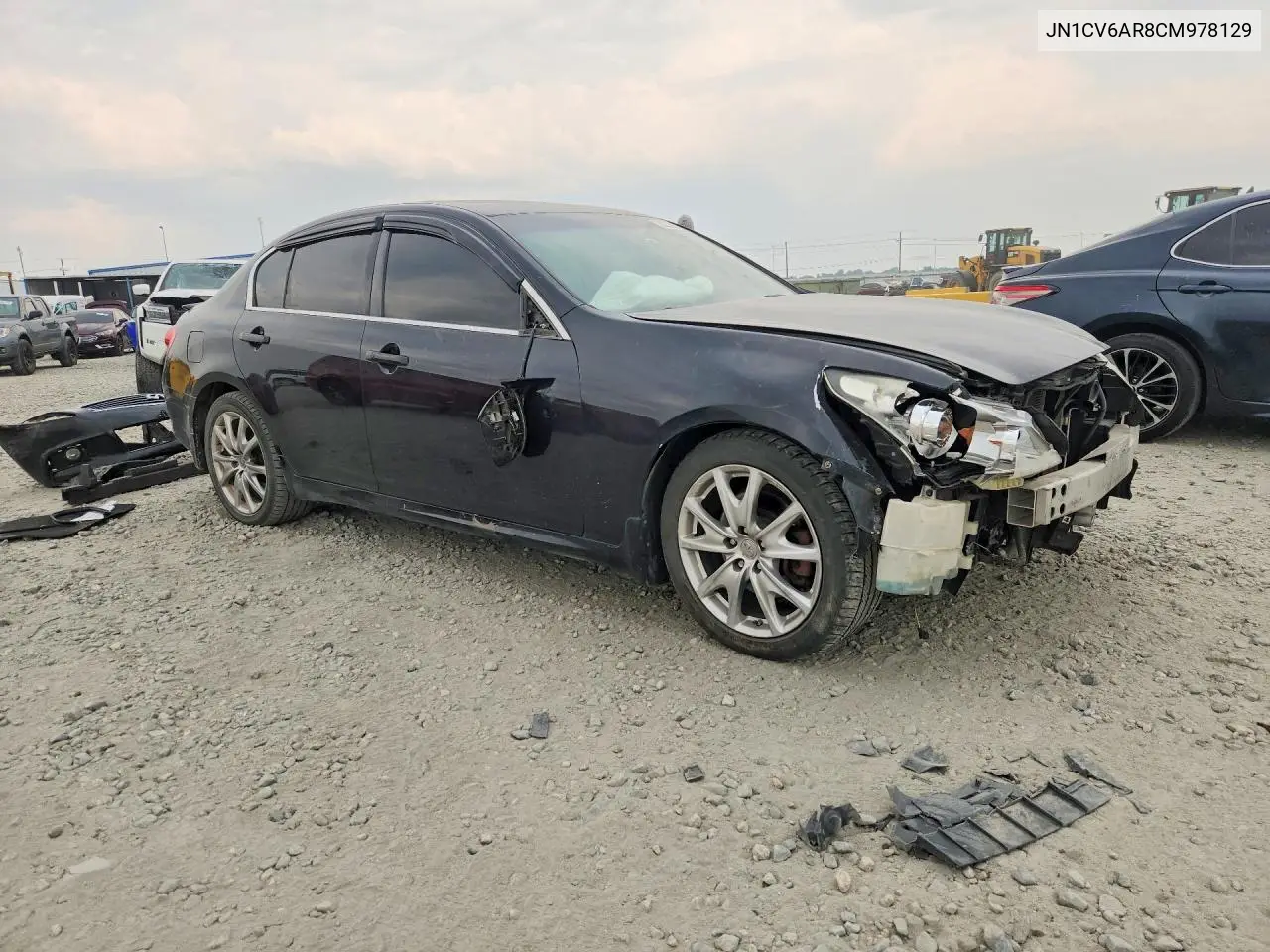 2012 Infiniti G37 Sedan X VIN: JN1CV6AR8CM978129 Lot: 60330316