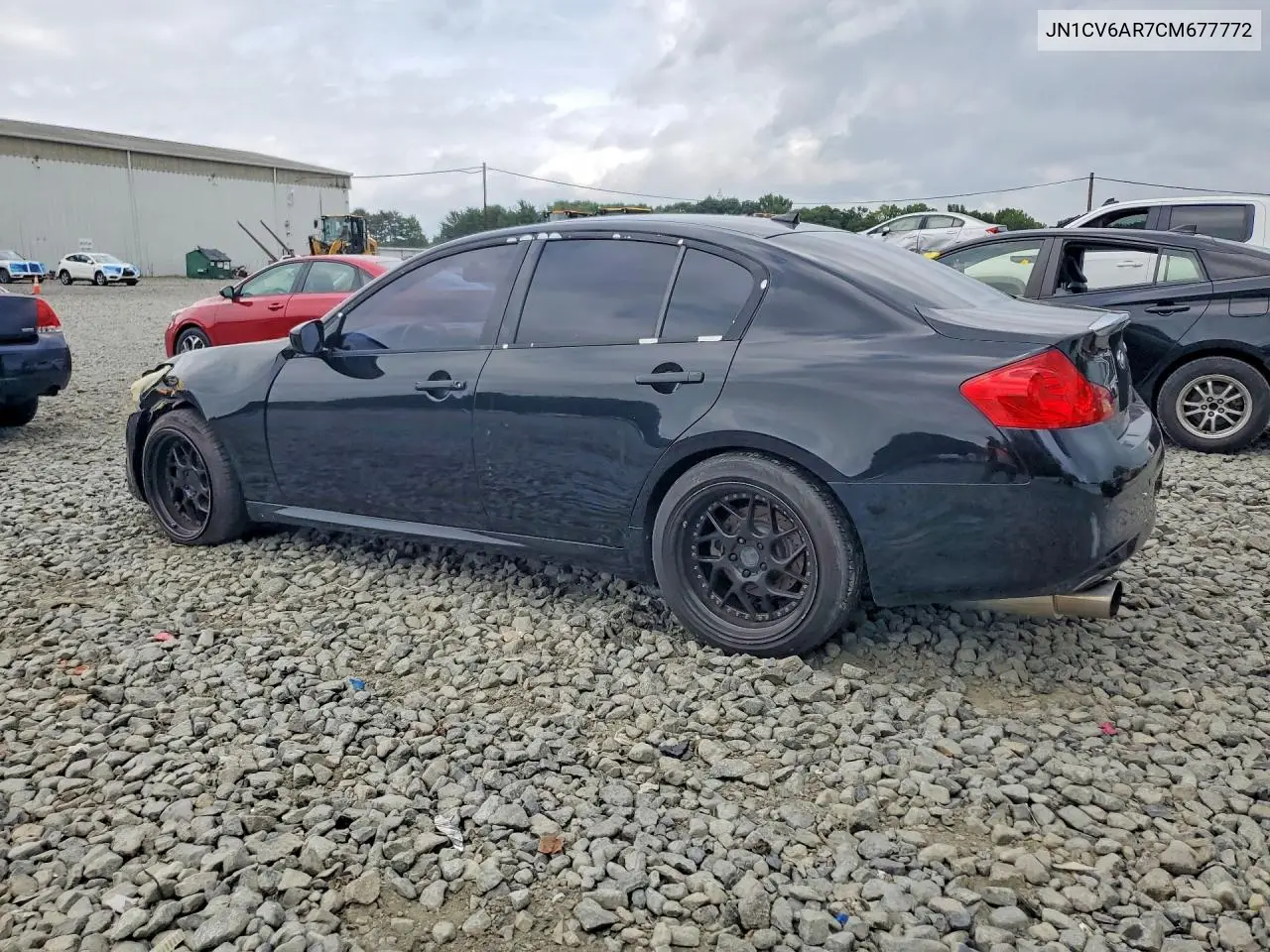 2012 Infiniti G37 Sedan X VIN: JN1CV6AR7CM677772 Lot: 60651146