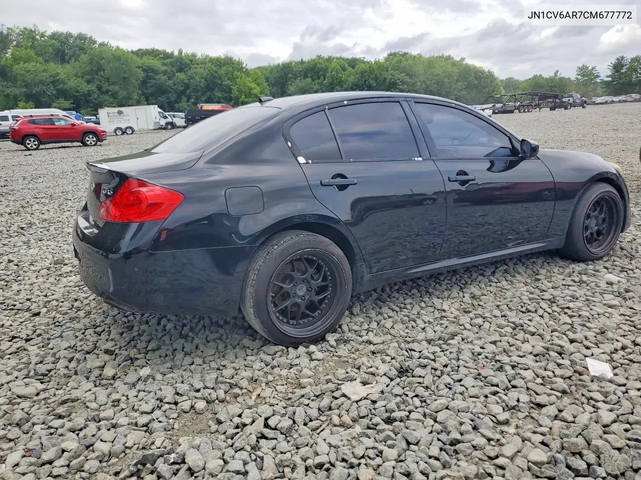 2012 Infiniti G37 Sedan X VIN: JN1CV6AR7CM677772 Lot: 60651146