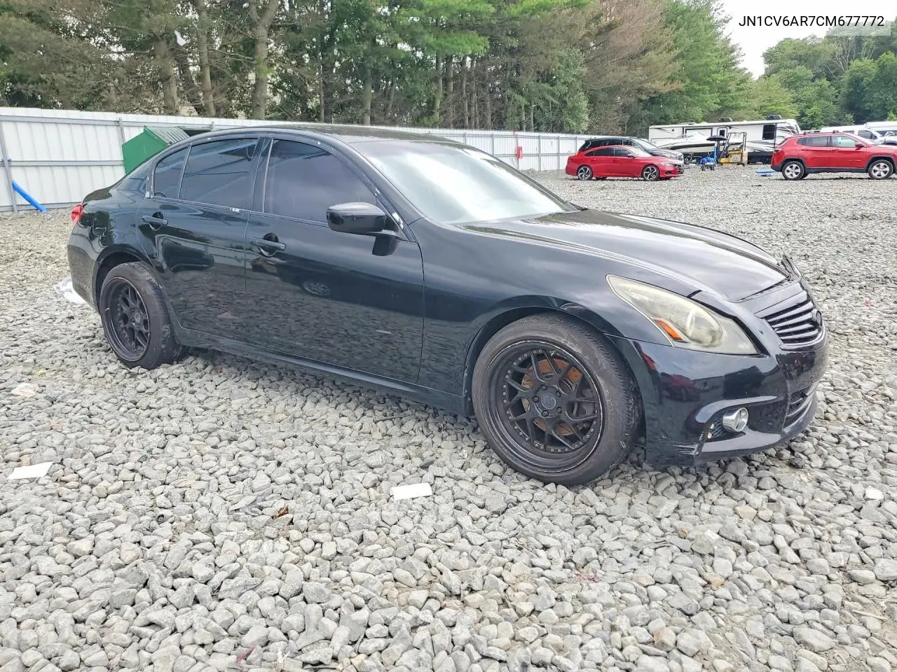2012 Infiniti G37 Sedan X VIN: JN1CV6AR7CM677772 Lot: 60651146