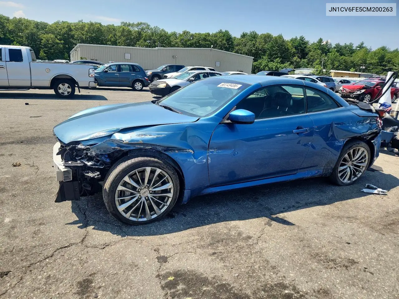 2012 Infiniti G37 Convertible Base VIN: JN1CV6FE5CM200263 Lot: 60749486