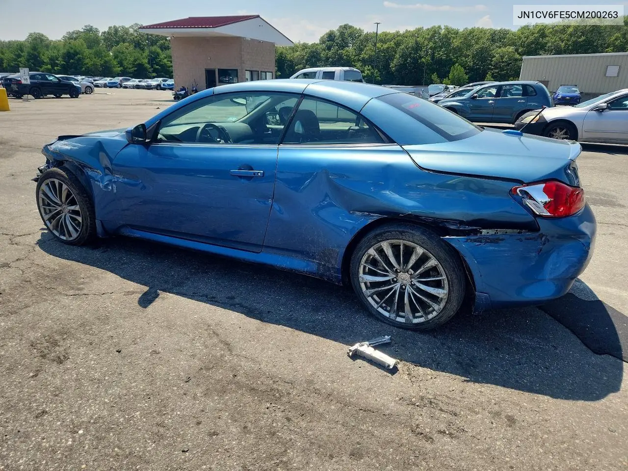 2012 Infiniti G37 Convertible Base VIN: JN1CV6FE5CM200263 Lot: 60749486