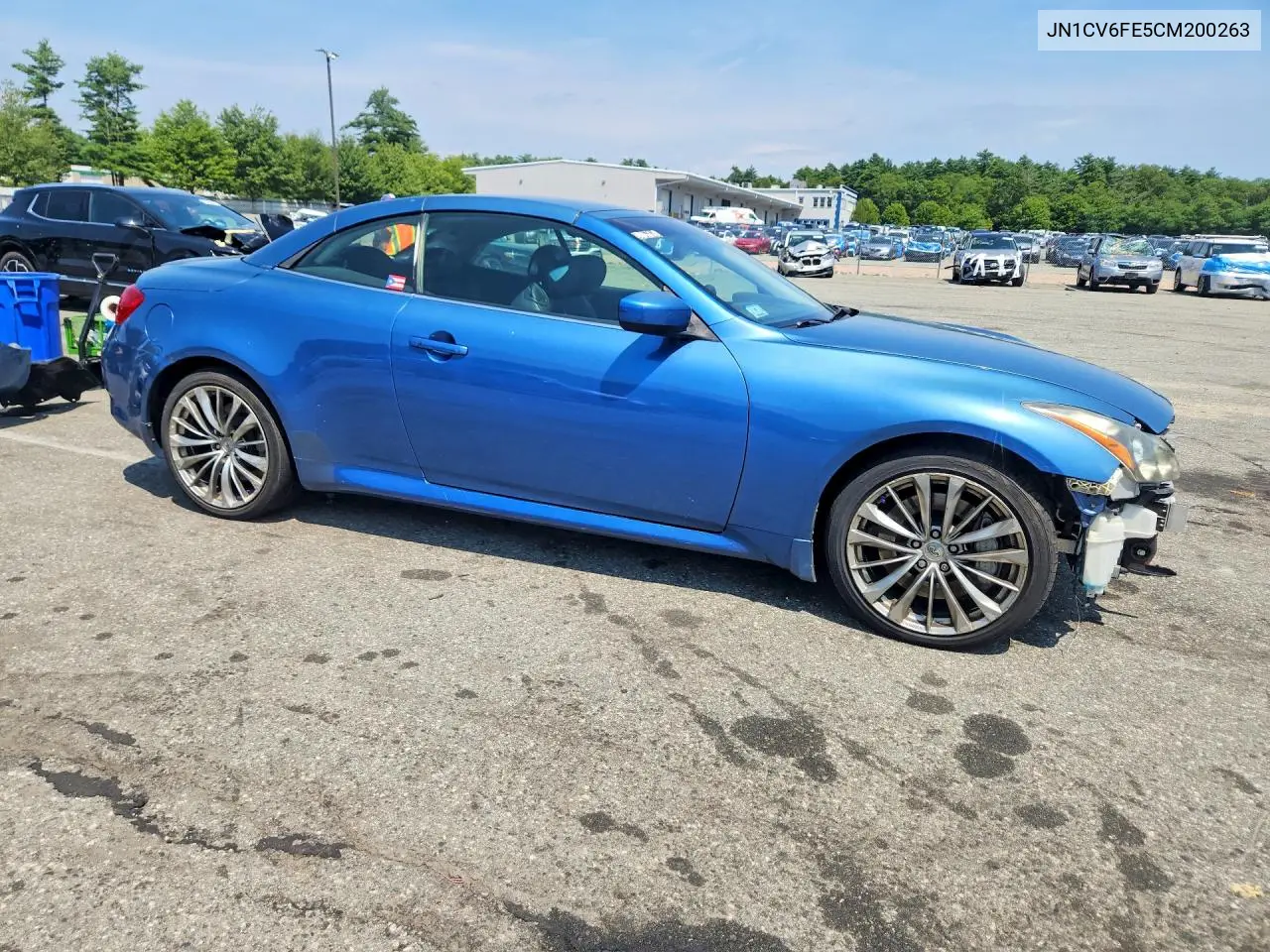 2012 Infiniti G37 Convertible Base VIN: JN1CV6FE5CM200263 Lot: 60749486