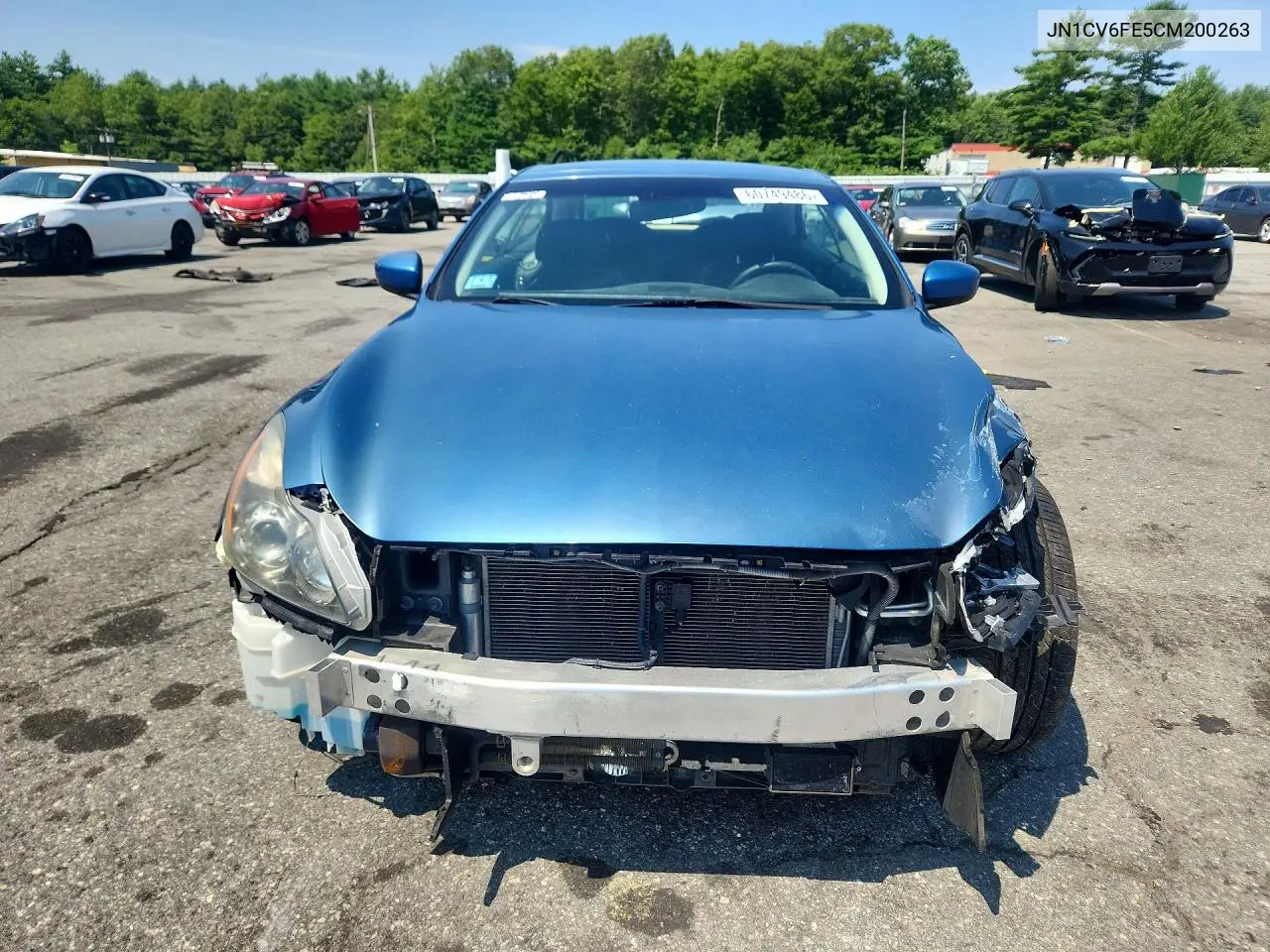2012 Infiniti G37 Convertible Base VIN: JN1CV6FE5CM200263 Lot: 60749486