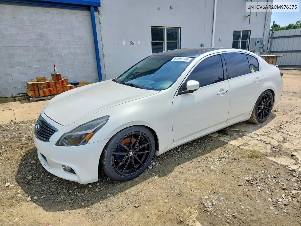 2012 Infiniti G37 VIN: JN1CV6AR2CM976375 Lot: 61090686