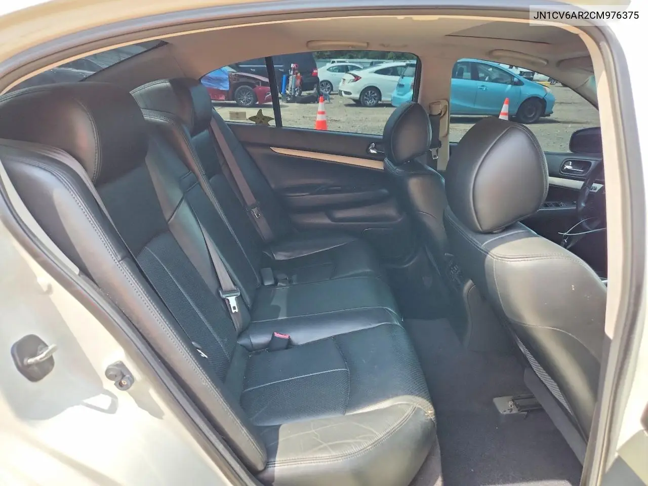 2012 Infiniti G37 VIN: JN1CV6AR2CM976375 Lot: 61090686
