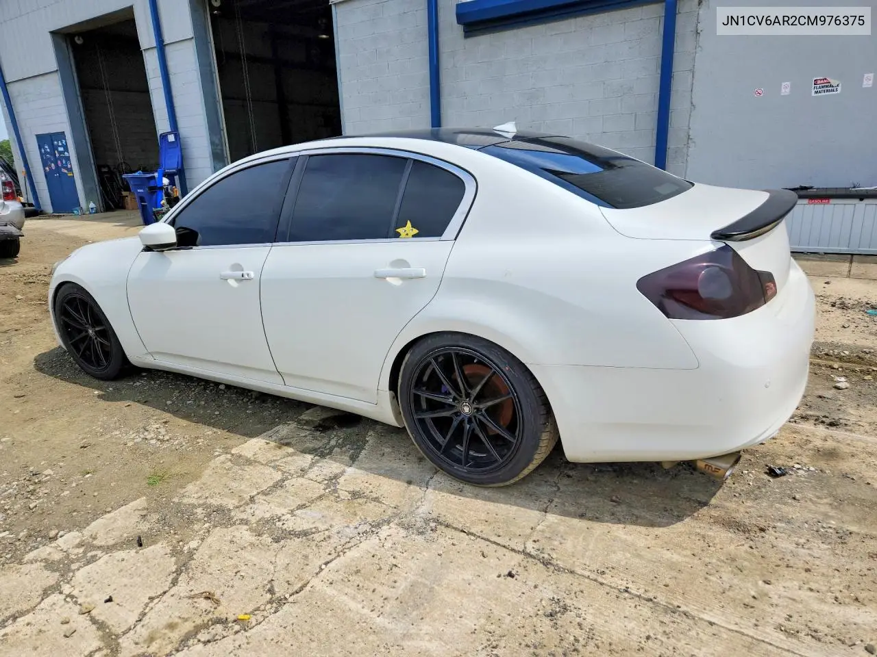 2012 Infiniti G37 VIN: JN1CV6AR2CM976375 Lot: 61090686