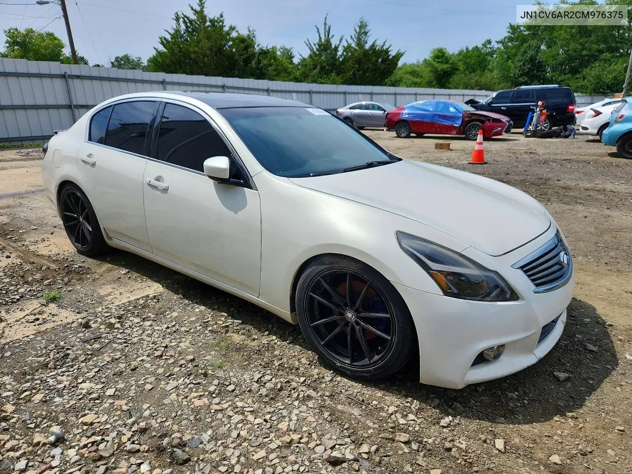 2012 Infiniti G37 VIN: JN1CV6AR2CM976375 Lot: 61090686