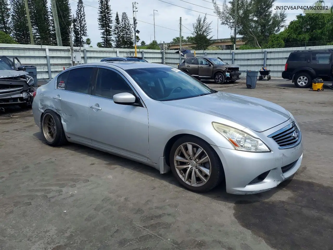 2012 Infiniti G37 Sedan Journey VIN: JN1CV6AP4CM620282 Lot: 61540686