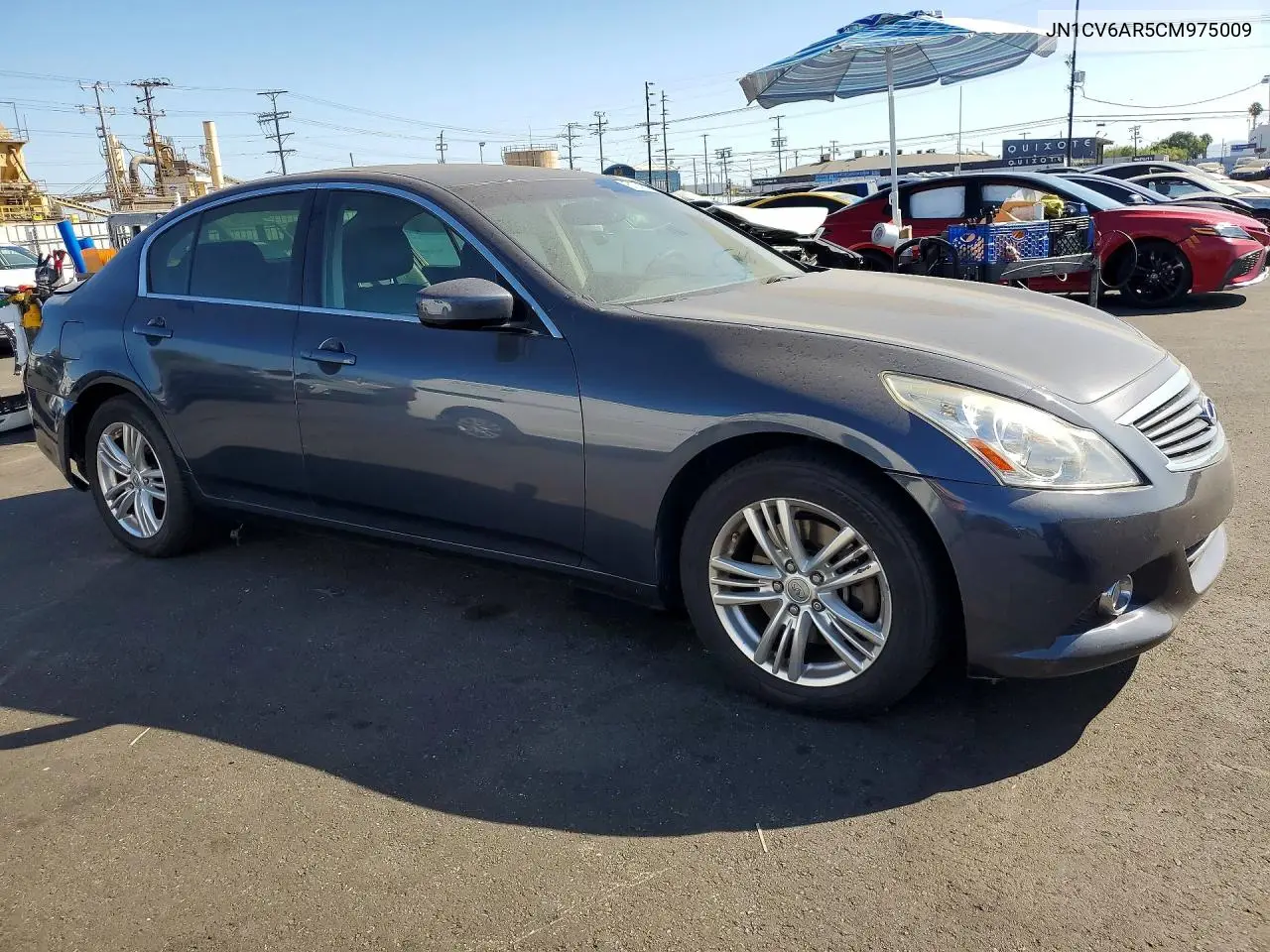 2012 Infiniti G37 Sedan X VIN: JN1CV6AR5CM975009 Lot: 61746966