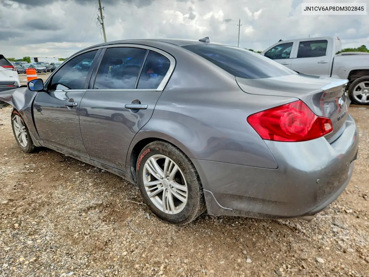 2013 Infiniti G37 Sedan Journey VIN: JN1CV6AP8DM302845 Lot: 55990136