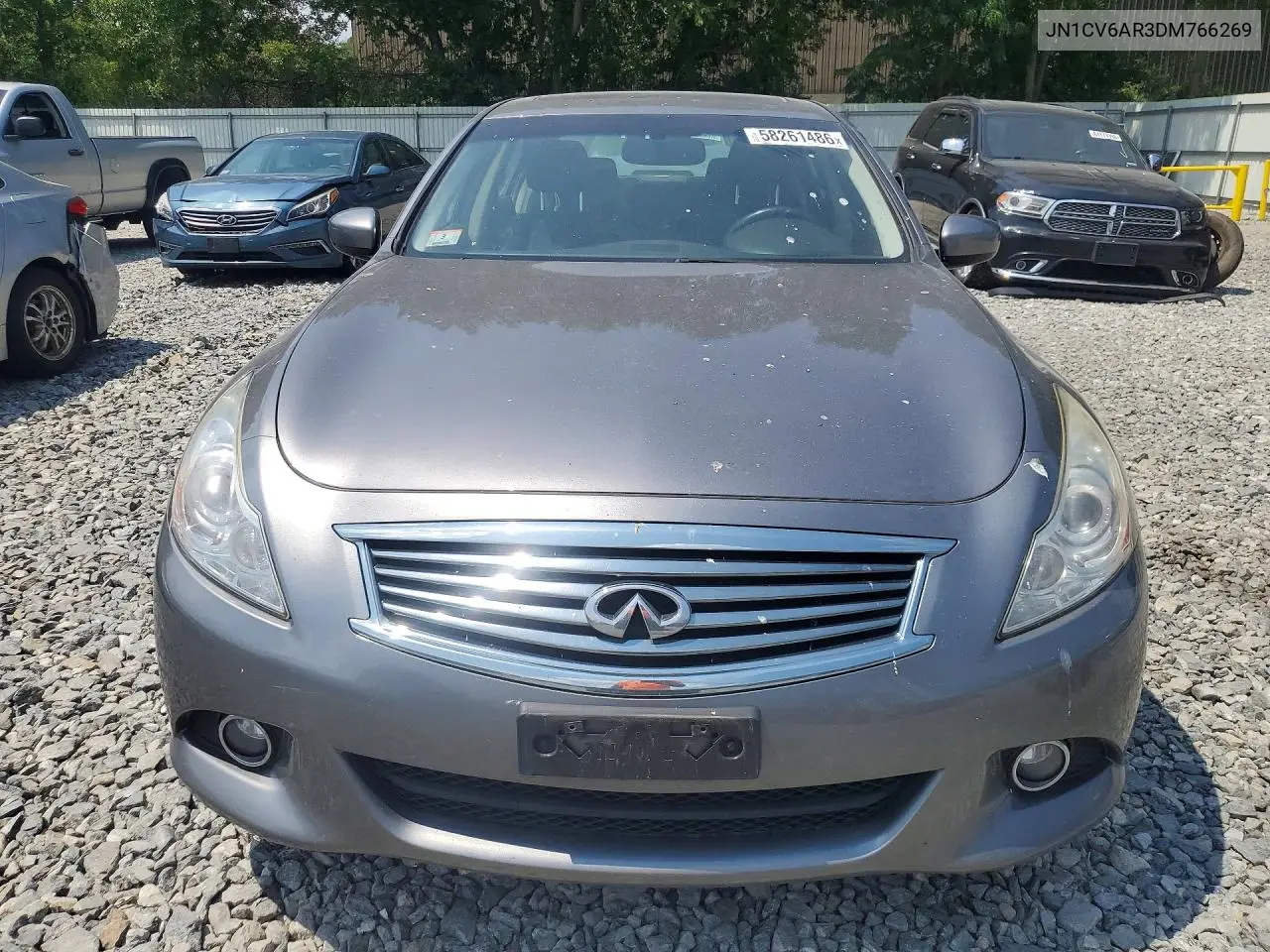 2013 Infiniti G37 Sedan X VIN: JN1CV6AR3DM766269 Lot: 58261486