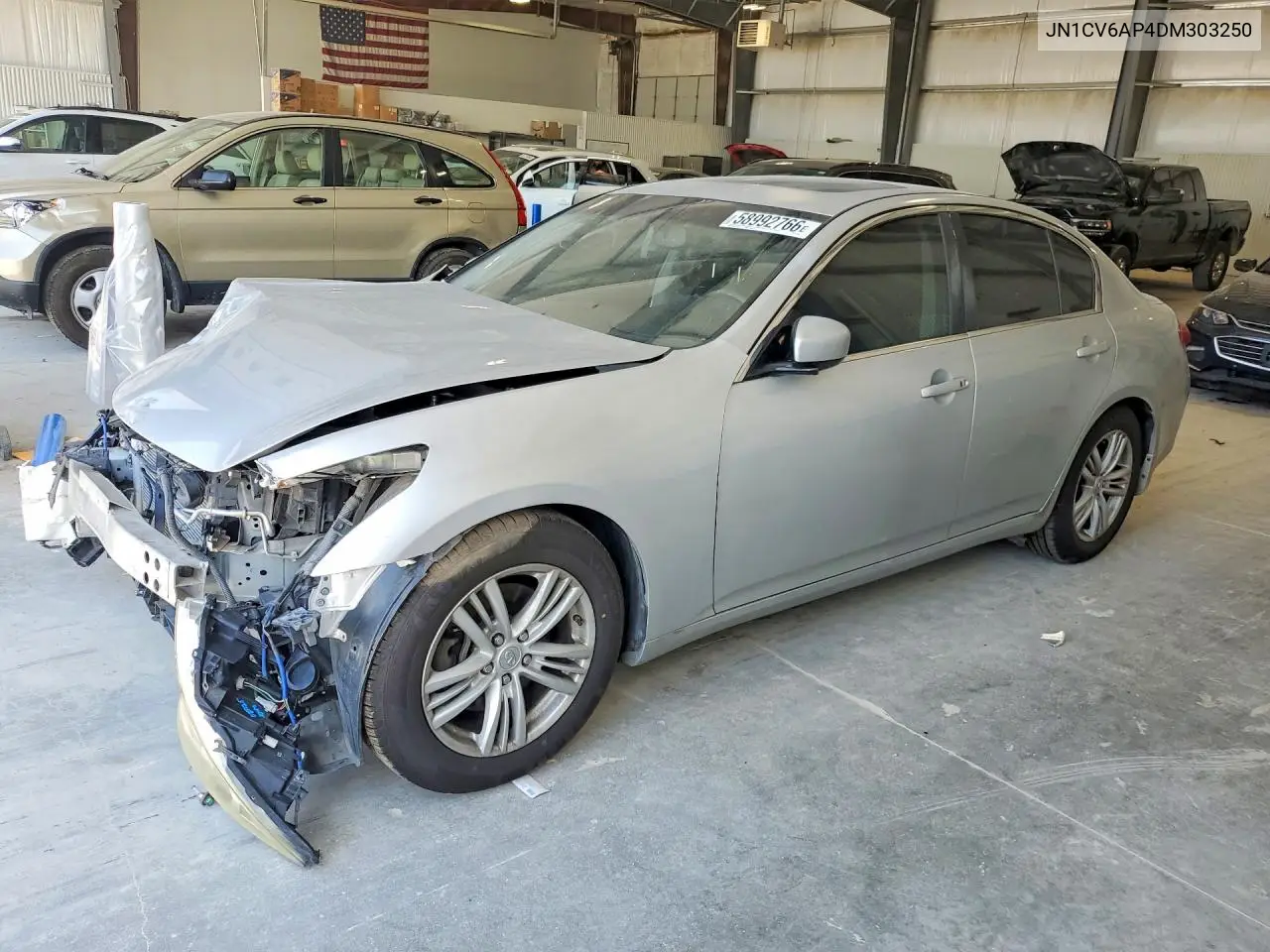 2013 Infiniti G37 Sedan Journey VIN: JN1CV6AP4DM303250 Lot: 58992766